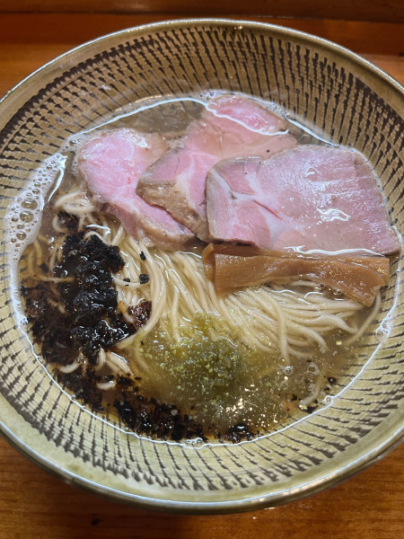 「塩煮干しらぁ麺」@さんくるげの写真