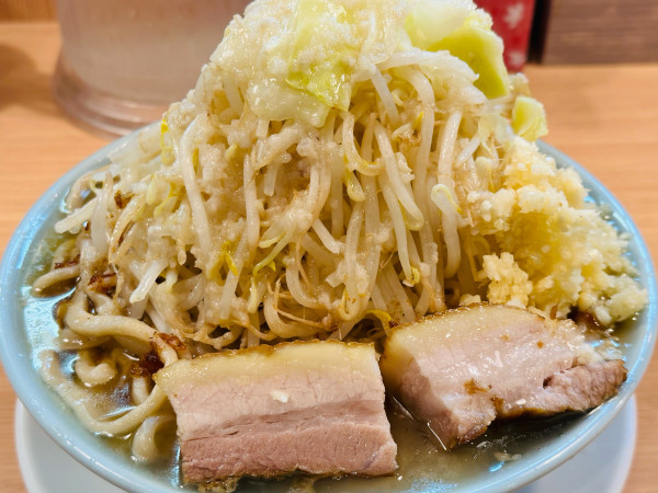 「エビースター大麺 1,300円 麺大盛 160円」@らぁめん大山 アトレ川崎店の写真