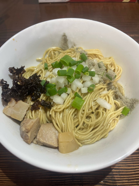 「煮干し和え玉」@二代目 むじゃきの写真