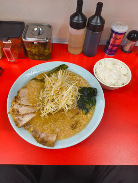 「味噌ネギラーメン　1050円」@ラーメンショップ まるQの写真