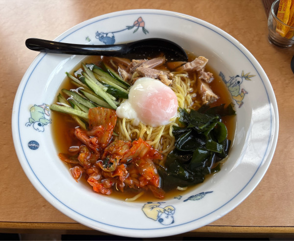 「【季節限定】辛口冷やしラーメン」@テンホウ 大町店の写真