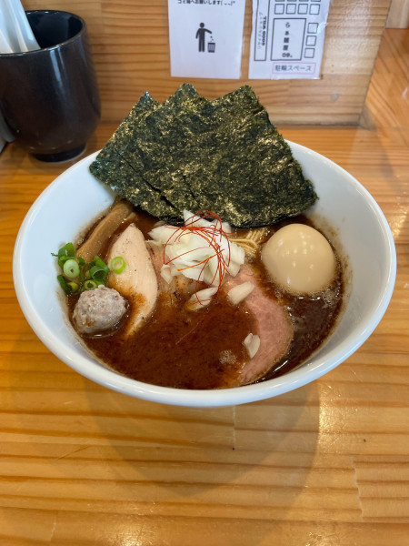 「特製濃厚魚介らぁ麺　1150円」@らぁ麺屋09。の写真