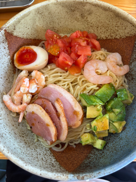 「トリュフ香る冷やしマゼソバ」@ラーメン大木戸の写真