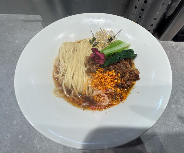 「汁なし担々麺ライス付き」@BIRI BIRI CRUSH MENの写真