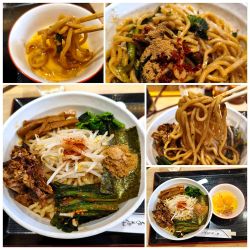 太輔流まぜ麺＋まぜ麺専用生卵＝1300円