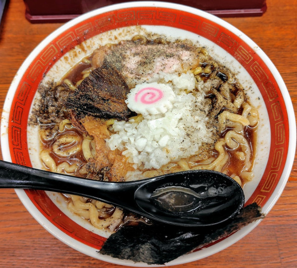 「モンナカブラック 1050円」@東神田ら～めん3の写真