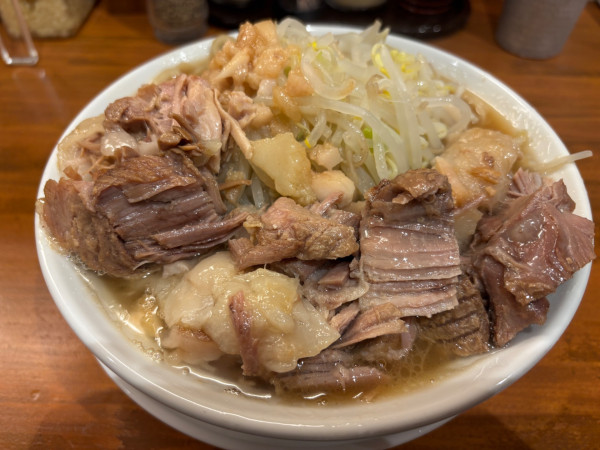 「豚ラーメン」@ラーメン 太るの写真