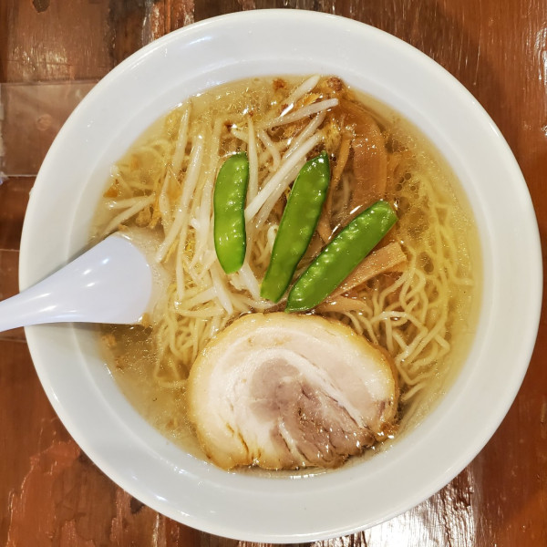 「塩ラーメン」@かおたんラーメンえんとつ屋 南青山店の写真