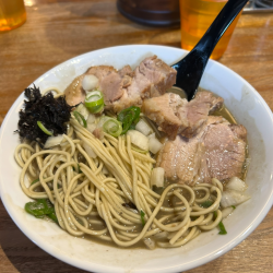 濃厚煮干しそば