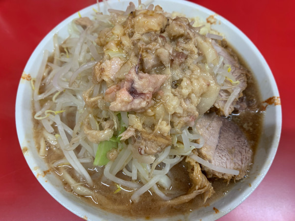 「小 ニンニクアブラカラメ」@ラーメン二郎 一橋学園店の写真