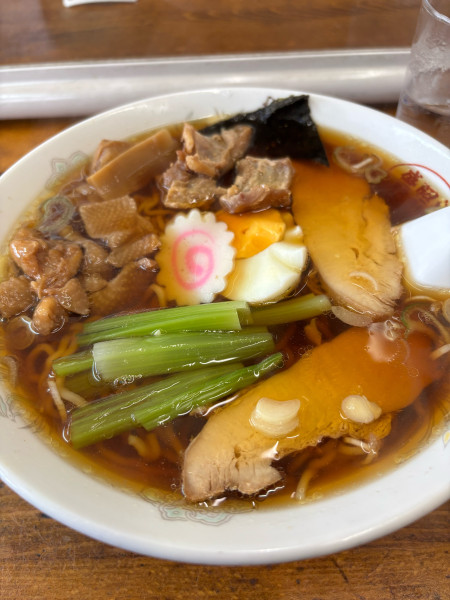 「下館ラーメン皮入り」@盛昭軒の写真