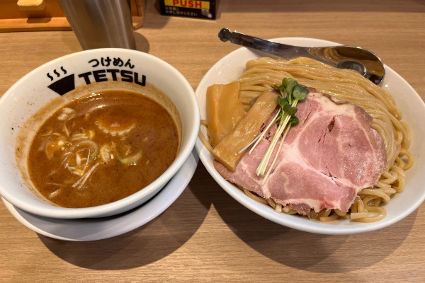 「つけ麺　特盛」@つけめんTETSU あざみ野店の写真
