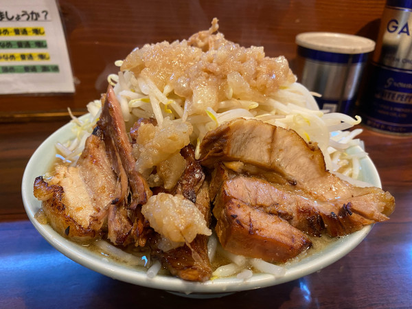 「とんこつ野菜(大)」@加藤商店の写真