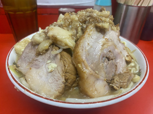 「ラーメン 中」@ラーメン二郎 京都店の写真