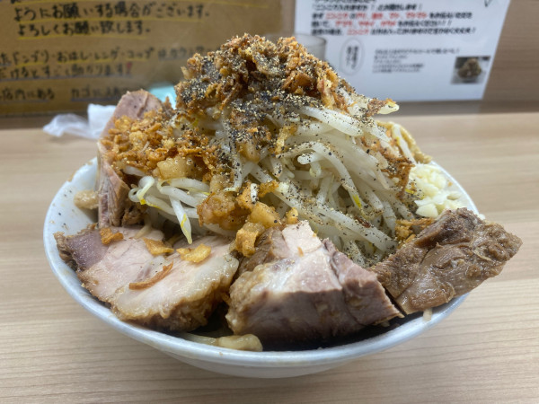 「豚汁なし」@ラーメン荘 歴史を刻め 日本橋店の写真