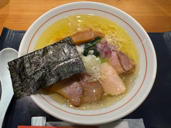 「塩中華そば　1150円」@らぁめんシフクの写真