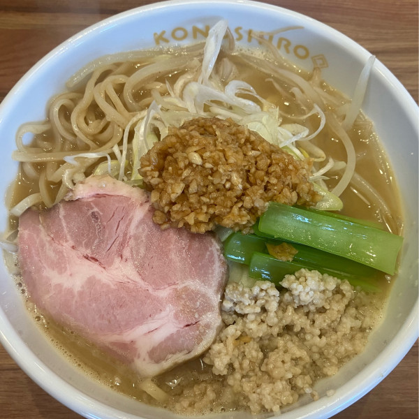 「このじろう1000円ニンニク･背脂各30円」@らぁめん このしろの写真