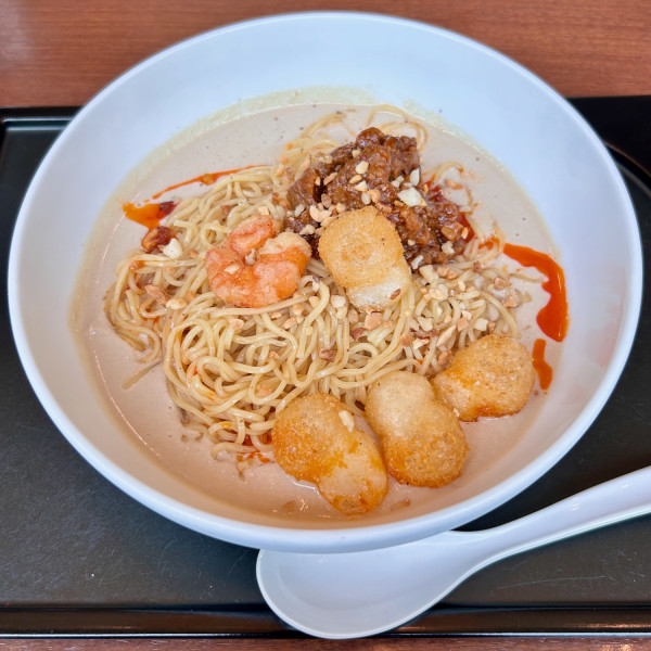 【期間限定】飯田商店監修「オリエンタル冷やし豆乳担々麺~The answer to Asian noodle~」税込 1496 円
