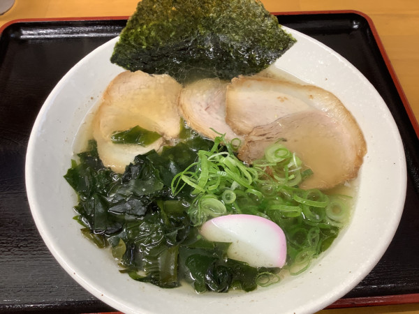 「チャーシューメン（塩）1100円」@中華そば 岩三郎の写真