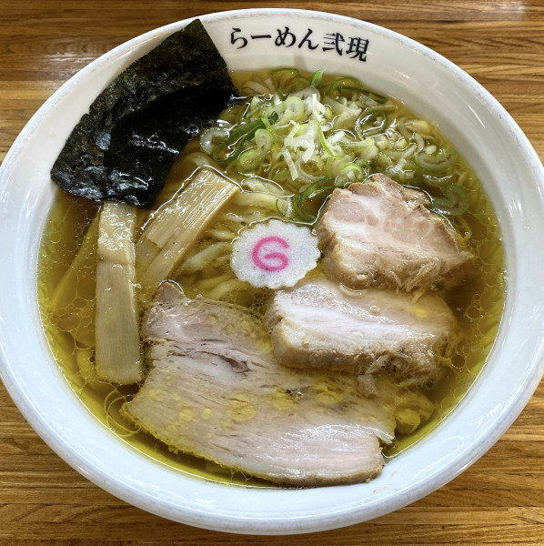 「らーめん 850円」@青竹手打ちらーめん 弐現の写真