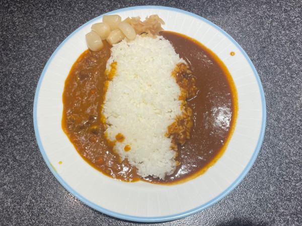 「あいがけカレー」@スパイシーマサラの写真