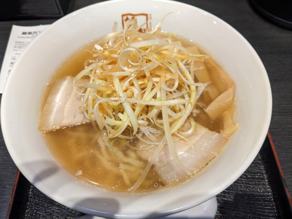 「ねぎラーメン」@喜多方ラーメン坂内 吉祥寺南口店の写真