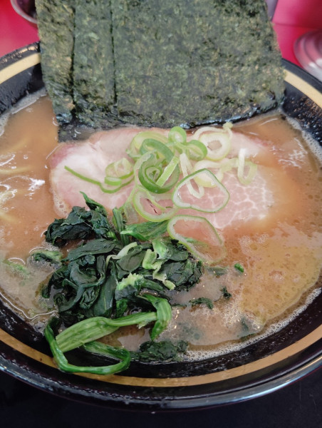 「味噌ラーメン」@家系ラーメン 熊田家の写真