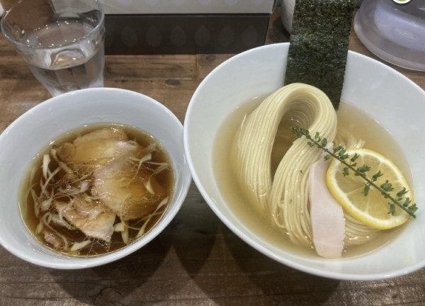 「昆布水つけ麺醤油大盛」@3931WORKS.の写真