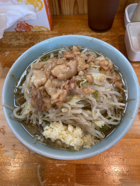 「少なめラーメン」@らーめん つの旨の写真