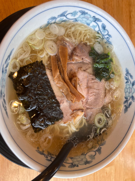 「塩らーめん950円」@らーめんヒグマ 長岡店の写真