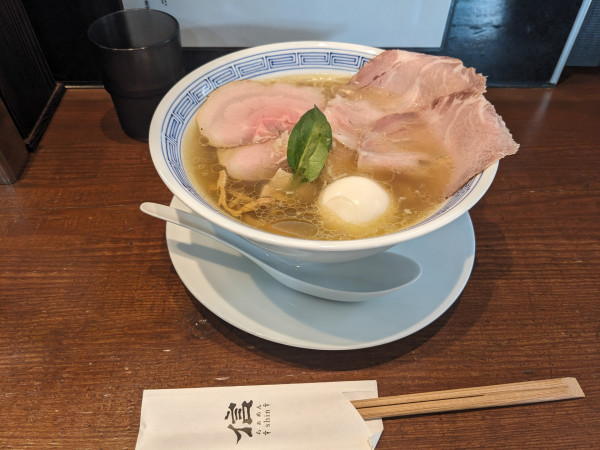 「特塩らーめん」@らぁめん信shinの写真