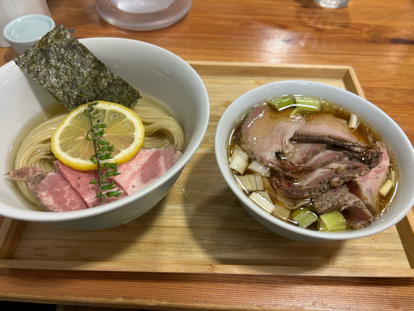 「チャーシュー昆布水つけめん醤油」@アメノオトの写真