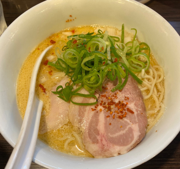 「【ゲリラ限定】あん肝そば(冷)　1250円」@麺や でこの写真