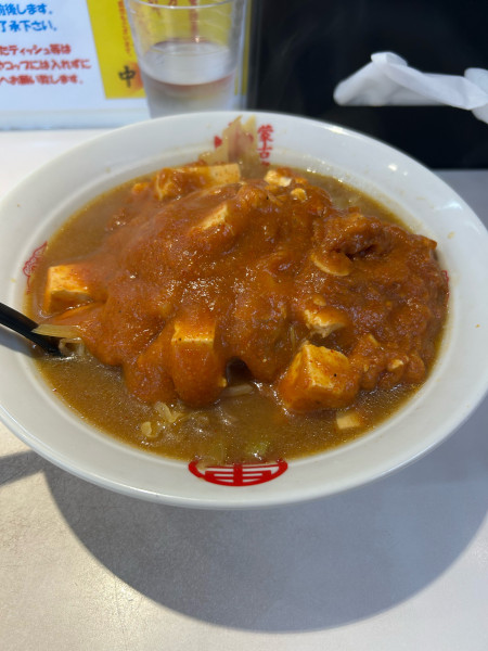 「蒙古タンメン野菜増し、麻婆増し」@蒙古タンメン中本 草加店の写真