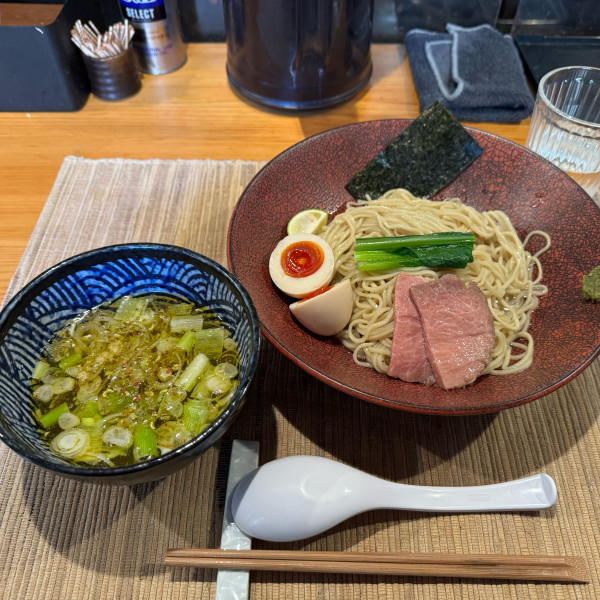 「味玉昆布水つけ麺塩」@麺屋 さくら井の写真