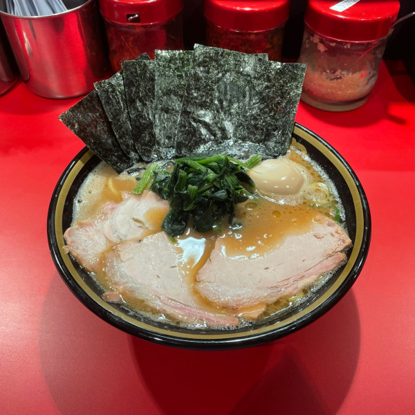 「上ラーメン」@家系らーめん 登戸家の写真