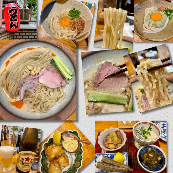 「冷やし中華 1400円」@うどんスナック松ト麦の写真