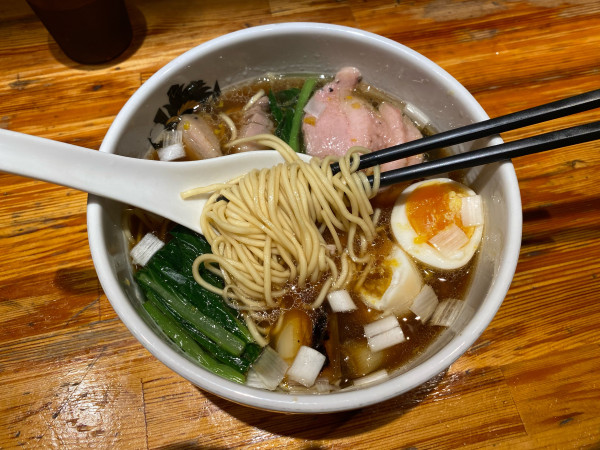 「特製鴨中華そば¥1500」@満鶏軒の写真