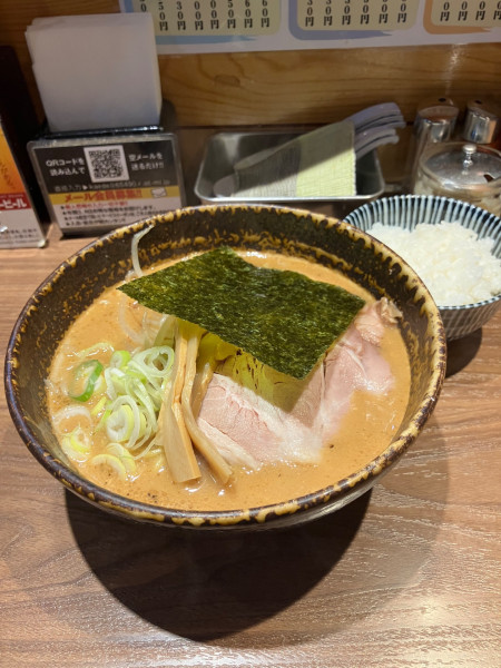 「味噌ラーメンセット」@北海道らーめん 楓 雑色店の写真