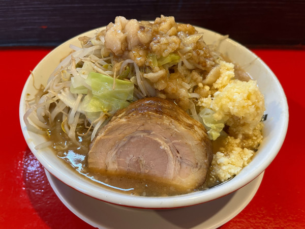 「ラーメン 並 (麺少なめ)1,180円」@とんこつラーメン男盛の写真