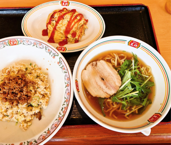 「日替わりランチ」@餃子の王将 大宮南中野店の写真