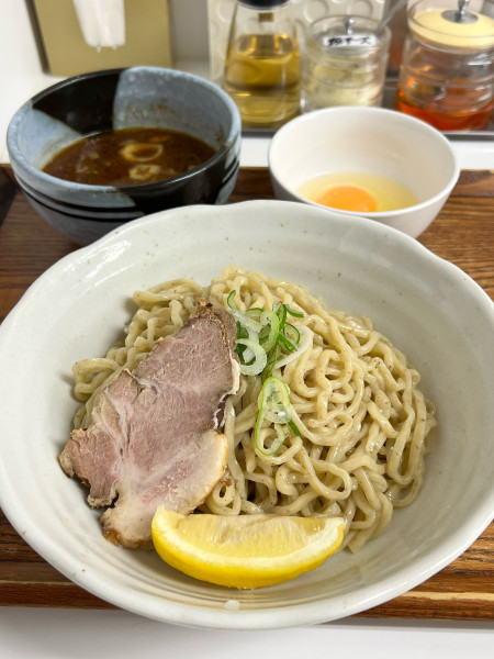 「つけ麺 並 ひや盛」@忍八の写真