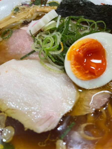 「限定b 大盛」@手揉み中華そば 中村の写真