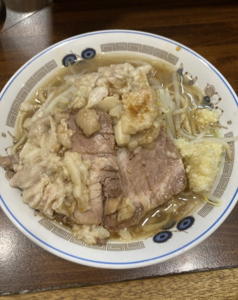 「らーめん250g  にんにくアブラカラメ」@らーめん松信 志村坂上駅前店の写真