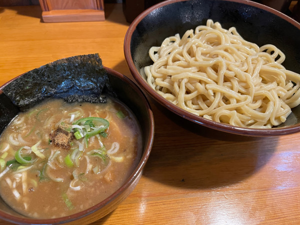 「濃厚魚介つけめん」@三豊麺 芝2丁目店の写真
