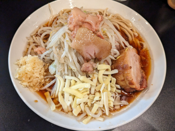 「小ラーメン+チーズ」@豚風。の写真