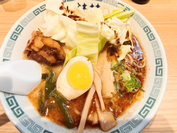 「シングル太肉麺」@桂花ラーメン 末広店の写真
