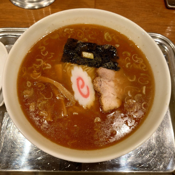 「中華そば(小盛、1000円)」@昭島 大勝軒の写真