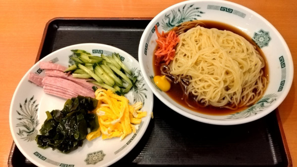 「冷し麺_650円」@日高屋 赤坂一ツ木通店の写真