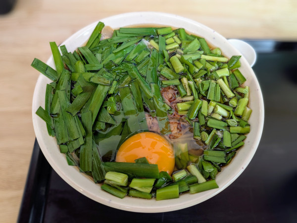 「スタミナそば（830円）」@立ち喰いそばうどん 松石の写真